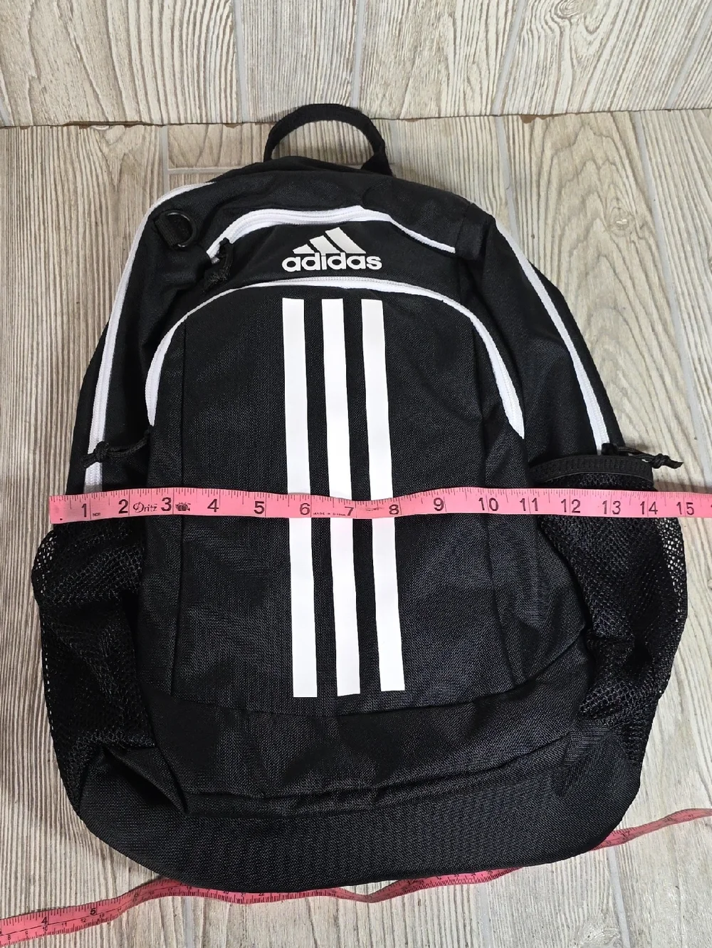 Adidas Young BTS Creator 2 Backpack Black With White Stripes - Picture 5 of 7